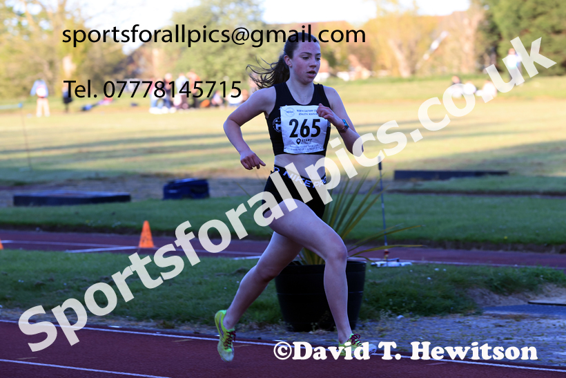The 1500 metres, 2026 NEGP 1, Monkton Stadium. Photo: David T. Hewitson/Sports for All Pics
